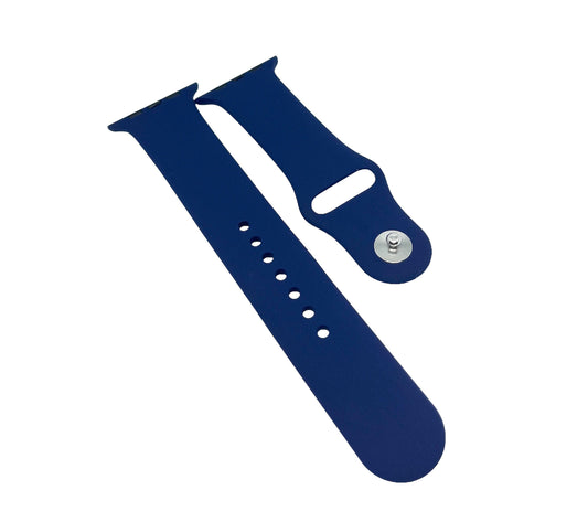 Silicone Watch Strap - Midnight Blue (42-45mm)