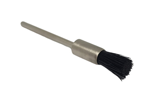 Mounted Black Bristle Pencil Brushes x3 Pieces
