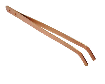 Curved Copper Tweezers - 9 inch
