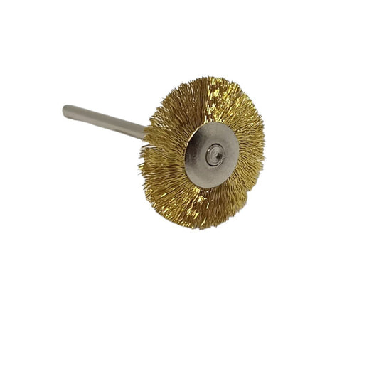 Mounted Brass Wheel x3 Pieces