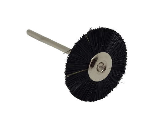Mounted Black Bristle Wheel x3 Pieces