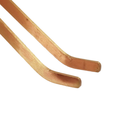 Curved Copper Tweezers - 9 inch