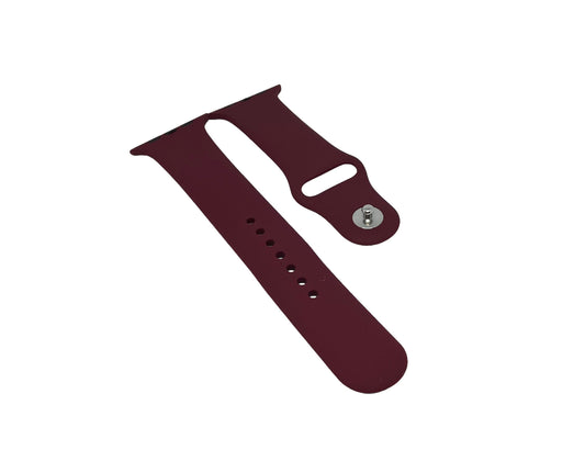 Silicone Watch Strap - Wine Red (38-41mm)