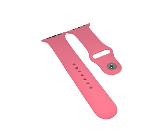 Silicone Watch Strap - Bright Pink (42-45mm)