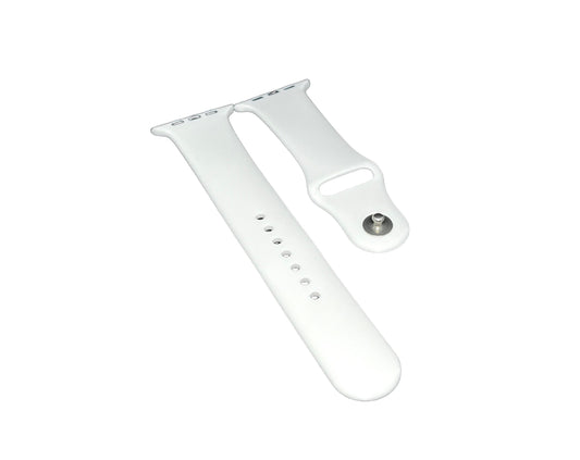 Silicone Watch Strap - White (42-45mm)
