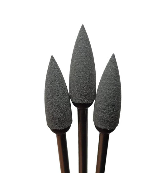 Eve Rubber Polishers - Coarse - Pear Shape x3 Pieces