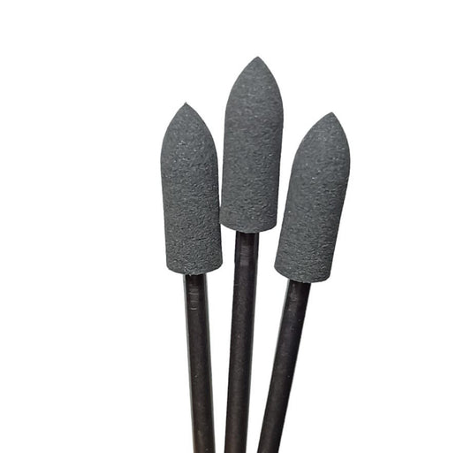 Eve Rubber Polishers - Coarse - Bullet Shape x3 Pieces