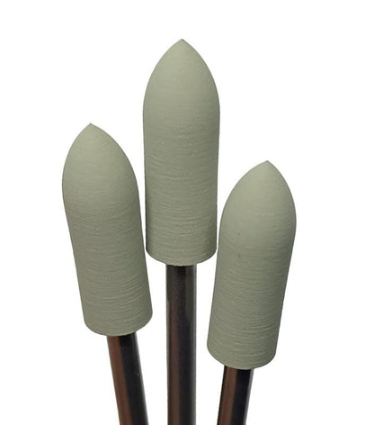 Eve Rubber Polishers - Final Finish - Bullet Shape x3 Pieces