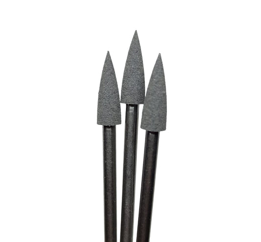 Eve Rubber Polishers - Coarse - Cone Shape x3 Pieces