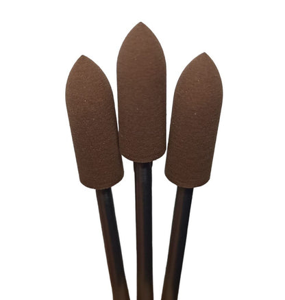 Eve Rubber Polishers - Medium - Bullet Shape x3 Pieces
