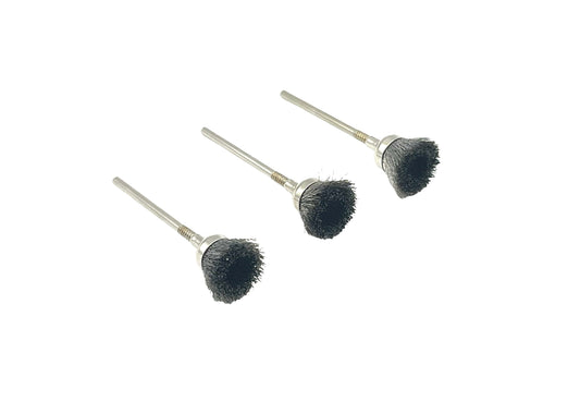 Mounted Steel Cup Brush x3 Pieces