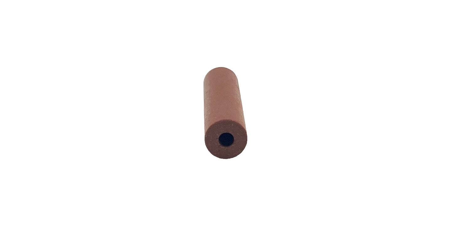 Rubber Polishing Cylinders x3 - Brown - Coarse
