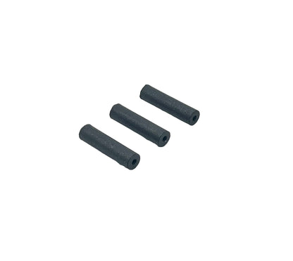 Rubber Polishing Cylinders x3 - Black - Extra Coarse