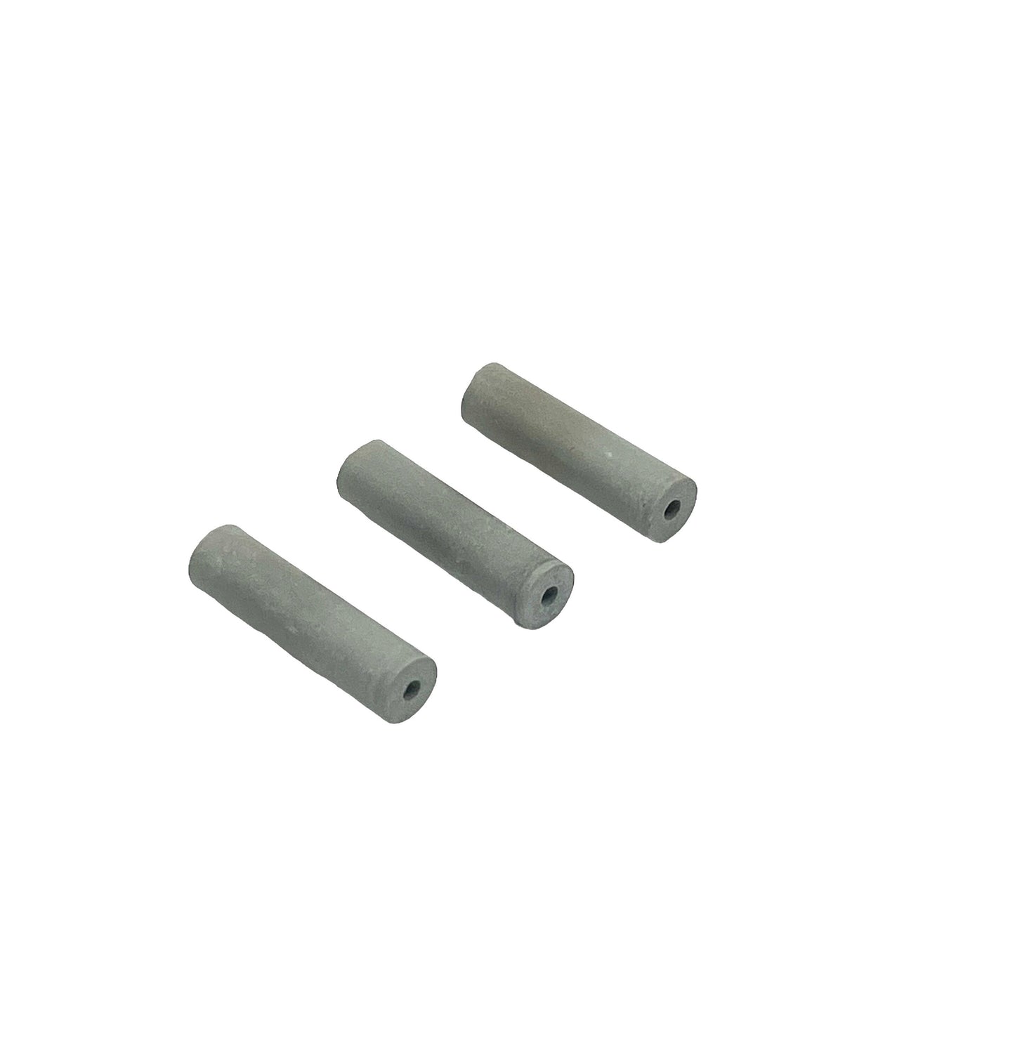 Rubber Polishing Cylinders x3 Pieces - Grey - Fine
