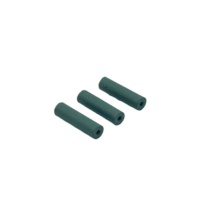 Rubber Polishing Cylinders x3 - Green - Medium