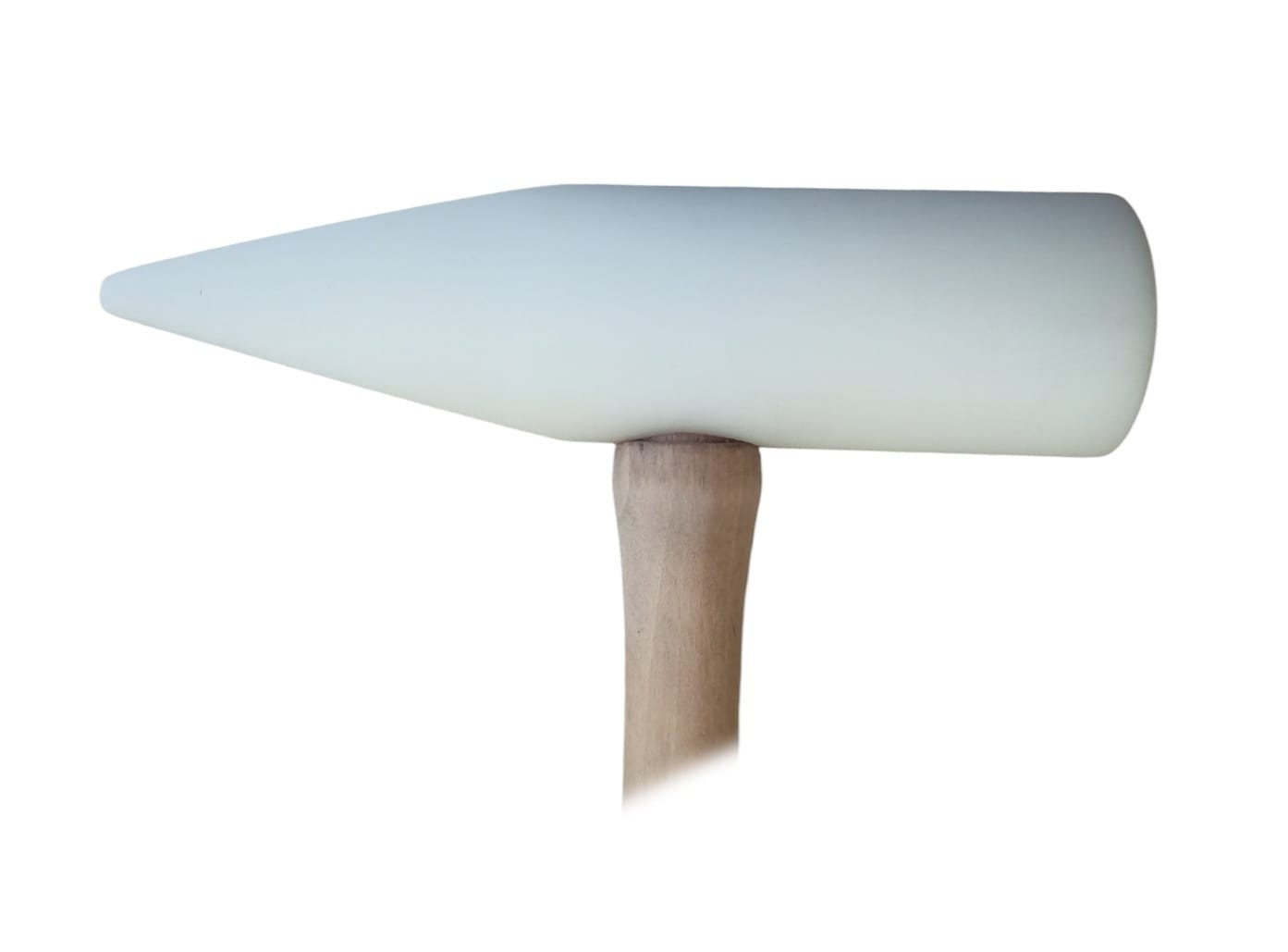 Delrin plastic hammer head