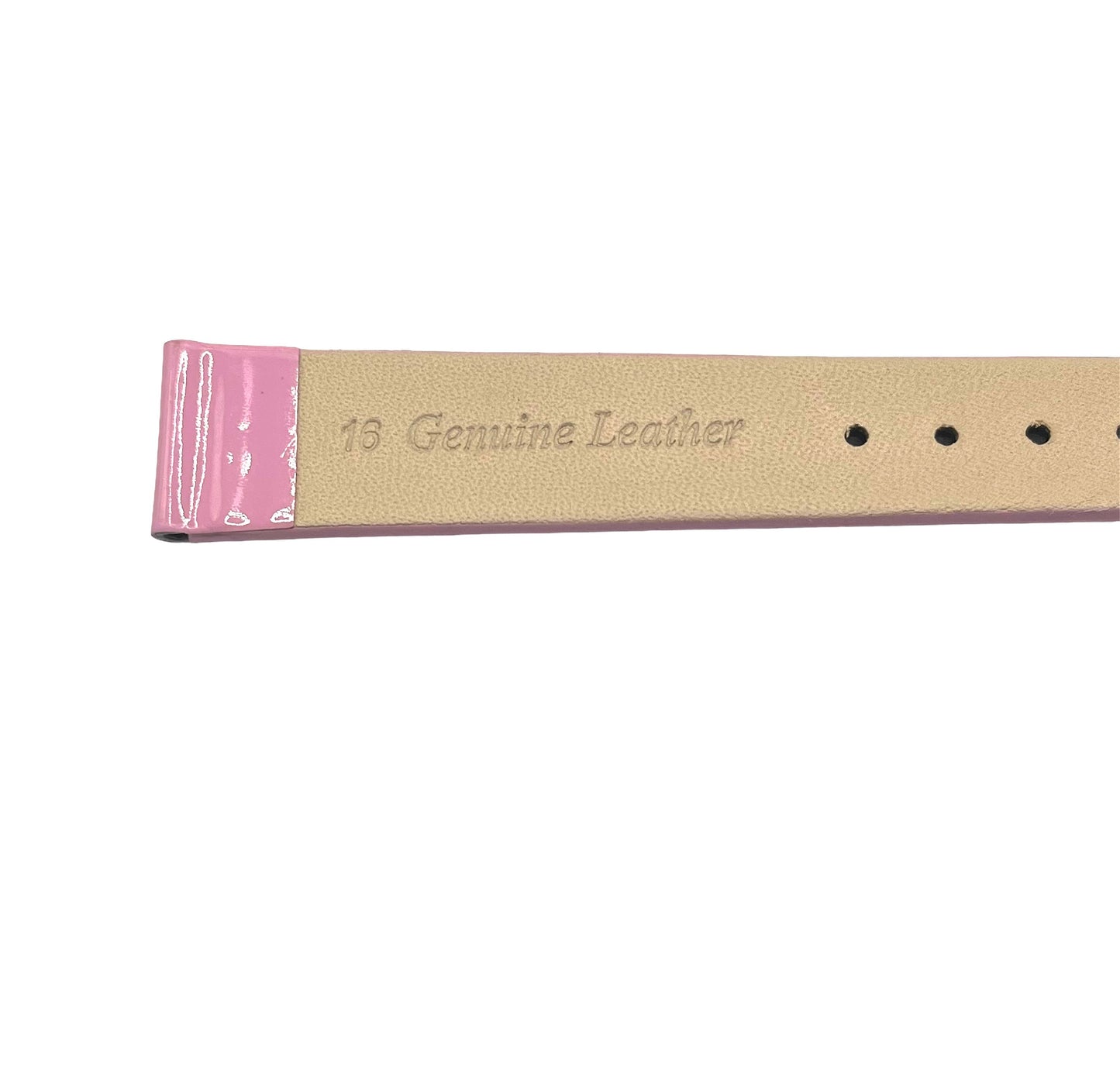 Leather Watch Strap - Lilac - 16mm