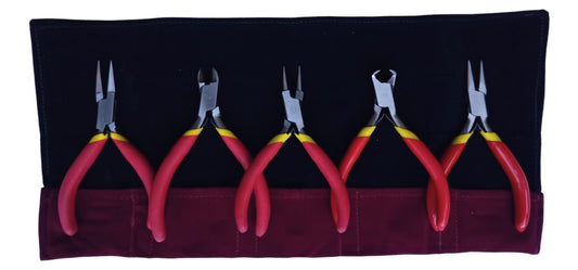 Plier Set in Velvet Pouch