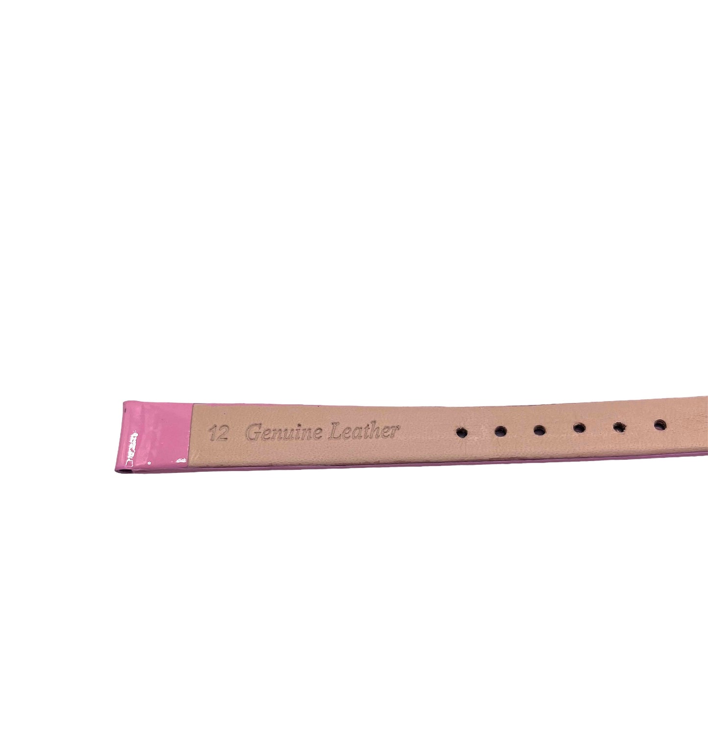 Leather Watch Strap - Lilac - 12mm