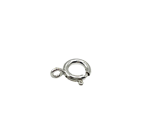 Sterling Silver Boltrings - 6mm x5 Pieces