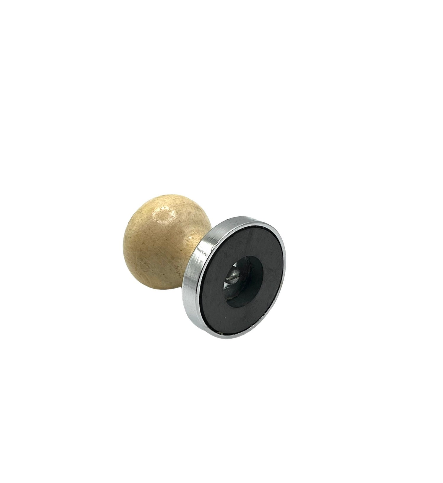 Magnet on a wooden handle